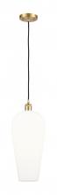 Innovations Lighting 516-1P-SG-G456-8WH - Chelsea - 1 Light - 8 inch - Satin Gold - Cord hung - Mini Pendant