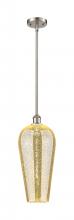 Innovations Lighting 516-1S-SN-G456-8ME - Chelsea - 1 Light - 8 inch - Brushed Satin Nickel - Stem hung - Mini Pendant
