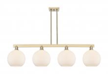 Innovations Lighting 716-4I-CB-G121-10 - Athens - 4 Light - 53 inch - Champagne Bronze - Stem hung - Island Light