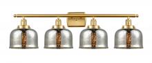 Innovations Lighting 916-4W-SG-G78 - Bell - 4 Light - 38 inch - Satin Gold - Bath Vanity Light