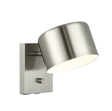 Matteo Lighting S16601BN - Clinton Brushed Nickel Wall Sconce