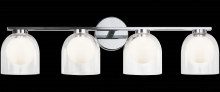 Matteo Lighting W60704CHCL - Derbishone Chrome Wall Sconce