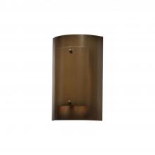 UltraLights Lighting 9317-12-WH-01 - Luz Azul 9317 Exterior Sconce