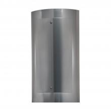 UltraLights Lighting 9317-WH-01 - Luz Azul 9317 Exterior Sconce