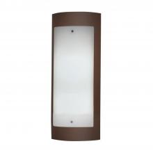 UltraLights Lighting 9318-24-WH-WS-14 - Luz Azul 9318 Exterior Sconce
