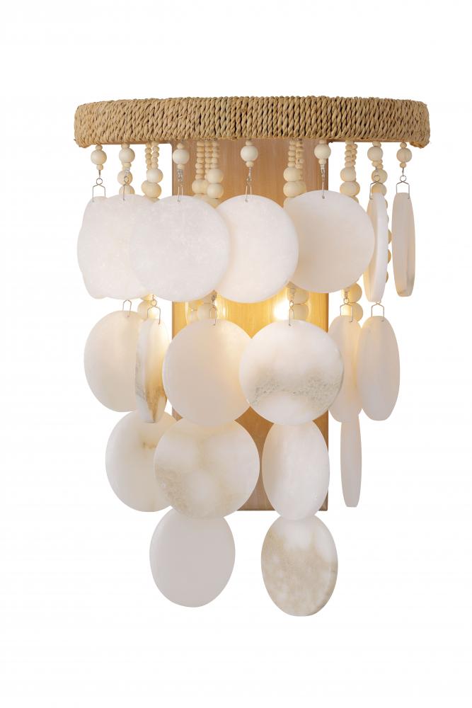 AURELIA'S COVE - 2 LIGHTS WALL SCONCE