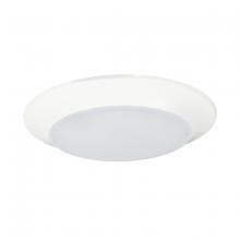 Jesco CM405RA-L-SW5-WH - JESCO Flush Mount LED 8" Round Disk 27W 5CCT 90CRI WH