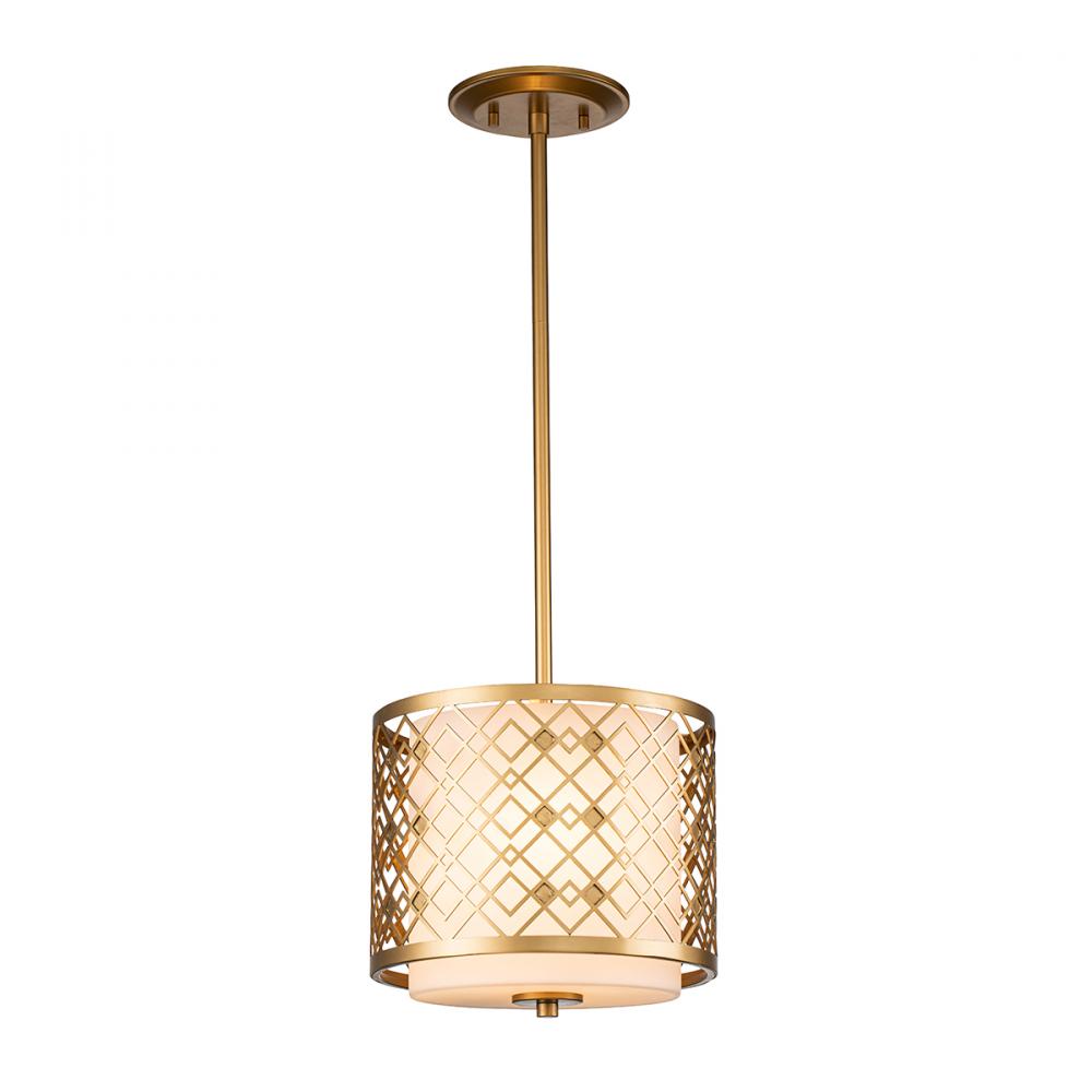 Ziggy Mini Pendant in Lacquered Gold