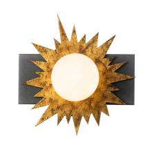 Lucas McKearn BB90417-1 - Soleil 1 Light Wall Sconce Gold Star And Weathered Zinc