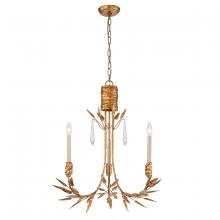 Lucas McKearn CH7407G-3 - Palm d'Or 3 Light Chandelier