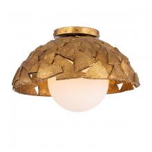 Lucas McKearn PD7410G-15 - The Mosaic Luxe 15" in Textured Gold