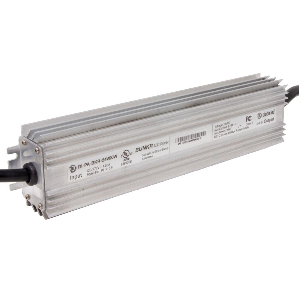 BUNKR Commercial Grade Plug in, 24V 90W Constant Voltage Driver