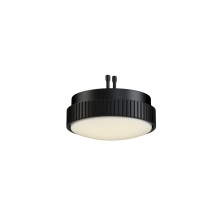 Fanimation LK8561BL - Kute Ceiling Fan Knurled Correlated Color Temperature (CCT) Select LED Light Kit - Black