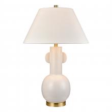ELK Home H0019-11078-LED - Avrea 29.5'' High 1-Light Table Lamp - White Glaze - Includes LED Bulb